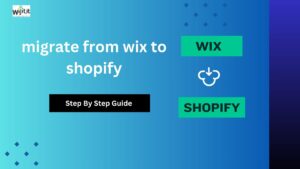 migrate from Wix to Shopify